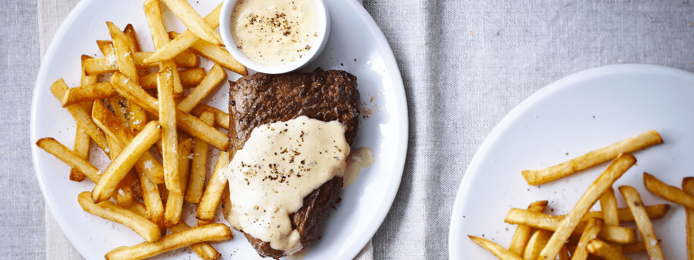 Steak met Maredsous® Duiveltje