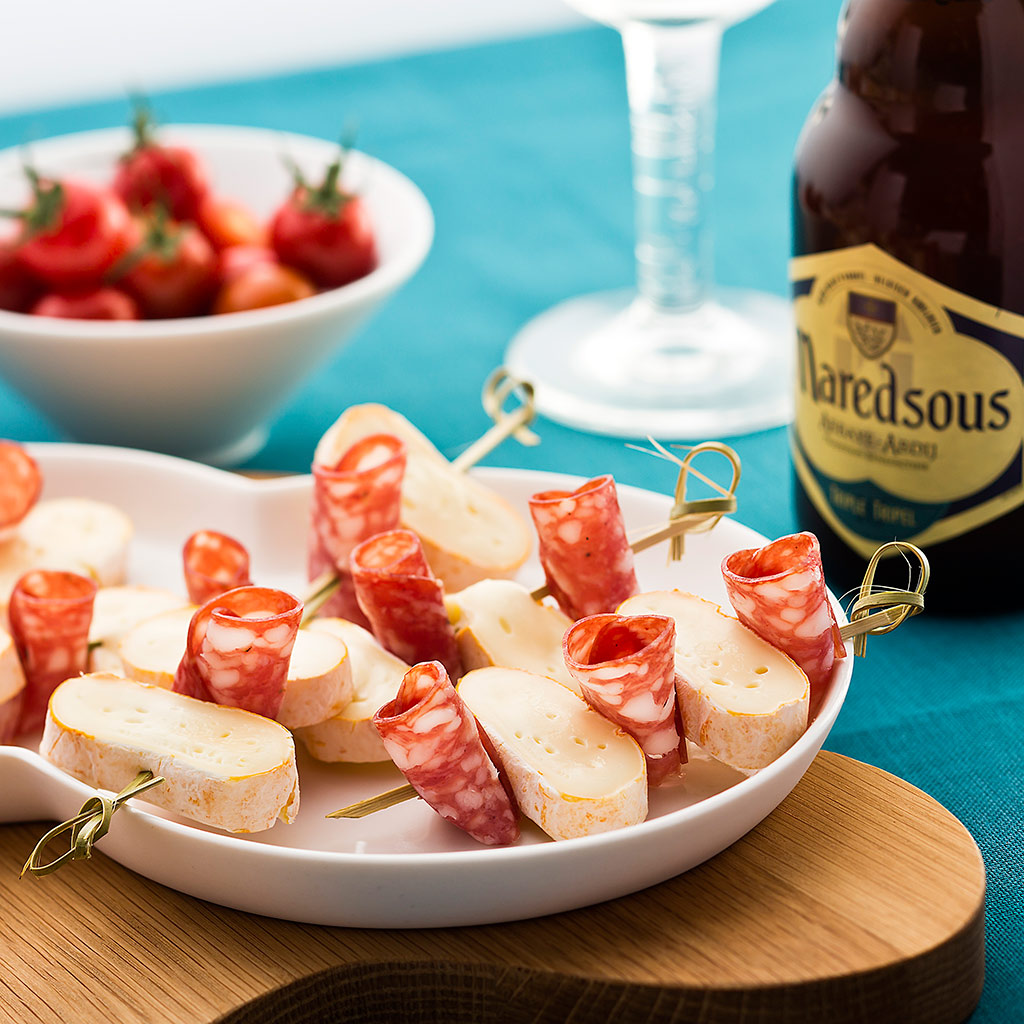 Bouchée de chez nous au Fagotin Tradition et saucisson Marcassou